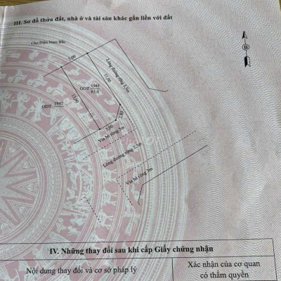 Đất 2 mặt tiền, chợ điện nam bắc