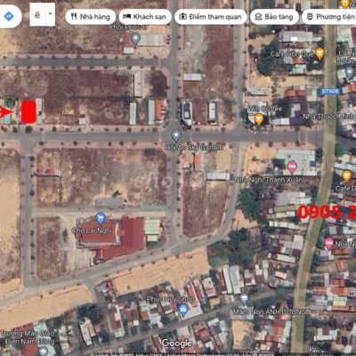 Khu phố chợ Lai Nghi:  Bán lô đất mặt tiền đường Điện Biên Phủ nối dài