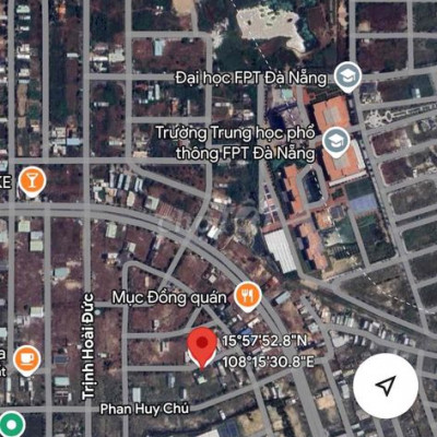 BÁN LÔ ĐẤT 123.75m² ĐƯỜNG LÊ TRÍ VIỄN - CẠNH FPT