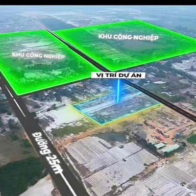Mở bán 40 lô đất sổ sẵn 250m2 ngay khu công nghiệp