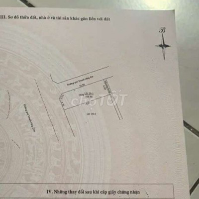 Bán Lô góc KĐT Số 4,điện ngọc