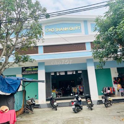 Siêu phẩm tâm huyết 2 MẶT TIỀN KHU PHỐ CHỢ THANH QUÝT - P. ĐIỆN THẮNG