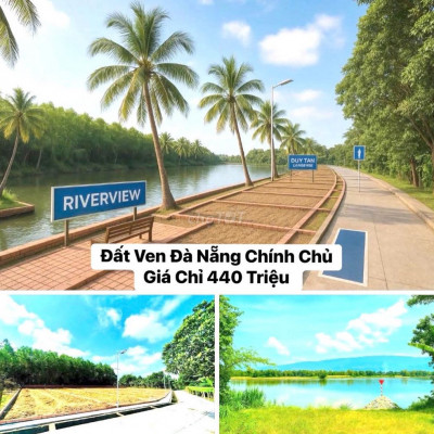 🏡 SỞ HỮU ĐẤT VEN ĐÀ NẴNG VIEW SÔNG – CHỈ 440 TRIỆU/LÔ ‼️