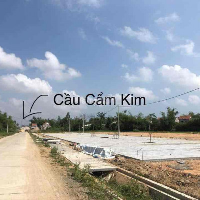 đất mặt tiền ngay khu du lịch Triêm Tây, cầu Cẩm Kim mới Hội An