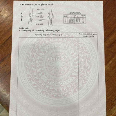 chính chủ cần bán lô Đất Điện Hoà