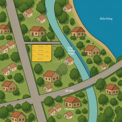 Đất sổ hồng 231m2 đường Chợ Được Quảng Nam đường 2,5m có lề