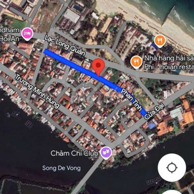 SIÊU ĐẦU TƯ. BÁN LÔ ĐẤT MẶT TIỀN PHAN TÌNH – PHƯỜNG CỬA ĐẠI – HỘI AN