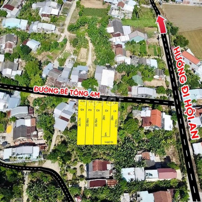 HOT! CHỈ 770 TRIỆU/LÔ – 5 LÔ ĐẤT ĐƯỜNG BÊ TÔNG RỘNG THÔNG RA SÔNG