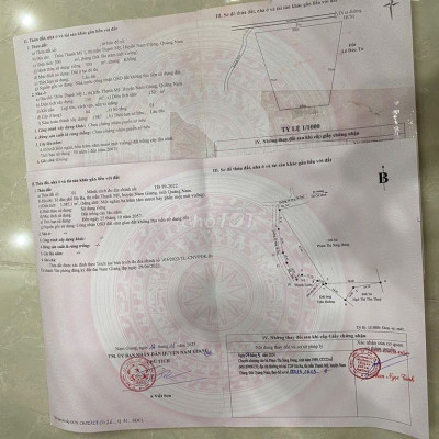 Chính chủ cần bán lô đất vườn 6.137m2 có 300m2 đất ở tại Nam Giang