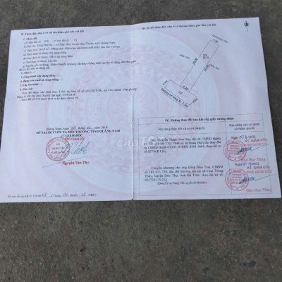 Chính chủ bán đất duy thi, duy xuyên