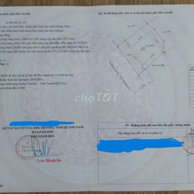 Lô đất thôn Phú Quý mặt tiền đường quy hoạch 27m
