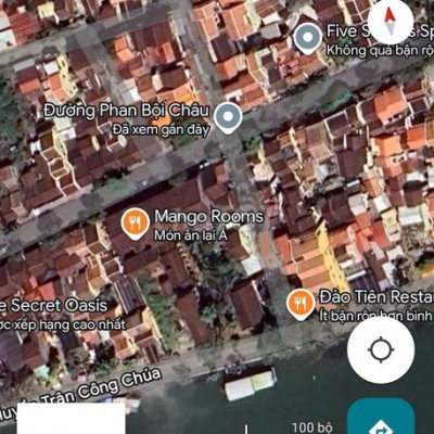 Lô góc 2 mặt tiền Phan bội Châu, phố cổ Hội An