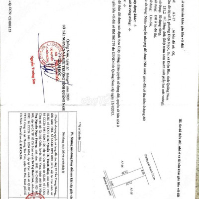 bán đất khu đô thị số 3 điện ngọc giá rẽ gần biển - fpt