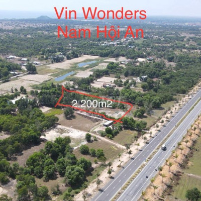 Bán lô đất 3 mặt tiền đường Võ Chí Công gần Vin Wonder Nam Hội An