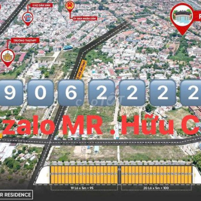 CẦN BÁN ĐẤT ĐẸP – ĐƯỜNG 13,5M - KDC LÂM SA TU LỄ - CẨM PHÔ - HỘI AN