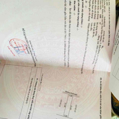 105m đất ở lâu dài nằm trong Khu Phố Chợ Điện Dương