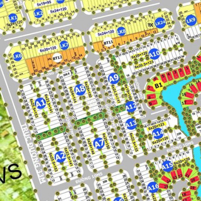 141m2 đường 7m5 lề 5m hướng đông gần căn hộ ks