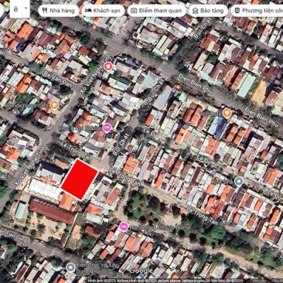 Bán đất đường Lê Trọng Tấn - Hội An; giá 15,5 tr/m2; dt 6x25=150 m2.