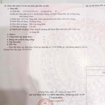 cần tiền bán gấp lô đất đường 7m5