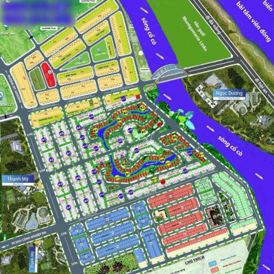 đường 10m5 120m2 truc thông sông gần biển chưa đến 1km