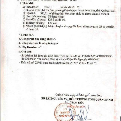 Bán nhanh lô đất đẹp 103m2 thích hợp làm nhà,giá chỉ 1,15 tỷ