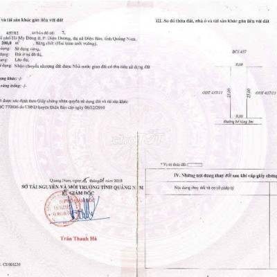 Chủ Chào Bán Lô Biệt Thự 200m Ven Biển Hà My Cạnh ReSort The Nam Hải