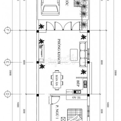 Nhà đổ mê bằng mới xây Điện Ngọc