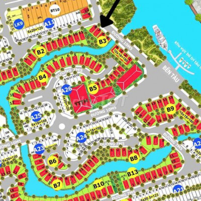 3 mặt tiền view sông view cầu vị trí siêu đẹp 187m2 giá chỉ 7tỷ