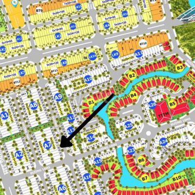 6x25=150m2 giá chỉ 3ty6 hướng đông trục thông dự án lề 5m