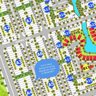 Chỉ 3ty050 có ngay lô đất 6x23,5=141m2 🏡 BÁN ĐẤT GẦN SÔNG – GẦN