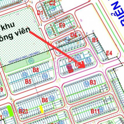 Cần  tiền bán đất đường 23m khu đô thị Ngân Câu Ngân Giang