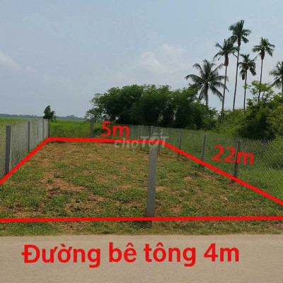 Cần bán gấp đất thổ cư dt 110 m2, sẵn sổ - Thăng Bình, Quảng Nam