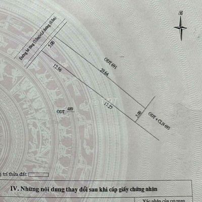 BÁN LÔ ĐẤT VUÔNG VỨT TỨ CÂU 1 - ĐIỆN NGỌC - ĐIỆN BÀN NAY THUỘC ĐÀ NẴNG