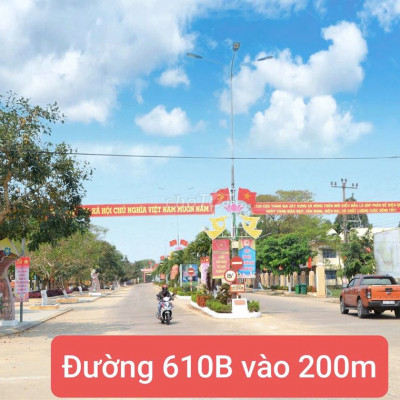 🏡 Lô đất 300m² (10×30) ngay chợ Hà Mật – trục chính DT610B.