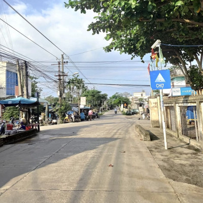 Lô ngang 6m (125m2) sát chợ Mười Giờ,Điện Thọ y hình. Sẵn sổ hồng