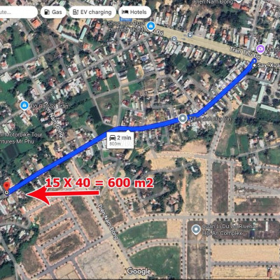 Bán đất 600 m2; giá 8 tr/m2, P.Điện Nam Đông cũ, thành phố Đà Nẵng.