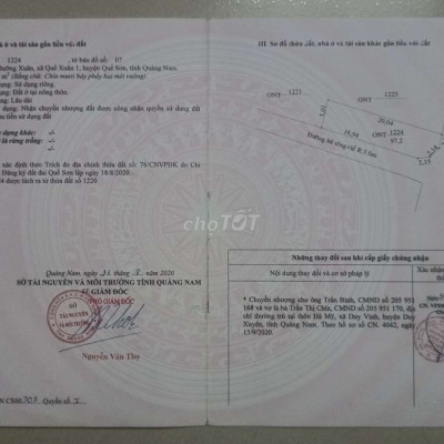 Tôi chính chủ bán đất lô góc, thôn Dưỡng Xuân, gần chợ Bà Rén