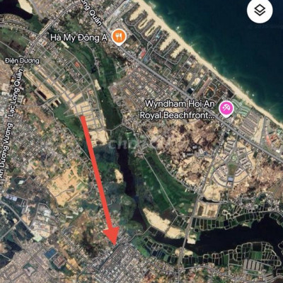 Bán lô đất lớn Full Thổ cư 1255m2, đường 13m5 Cồn Thạnh, Hội An