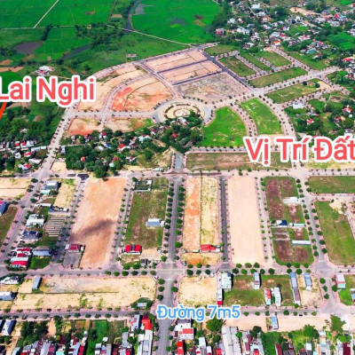 Chính Chủ Bán Đất Dự Án Chợ Lai Nghi Đường 7m5 DT 135m2 Giá 1.65 Tỷ