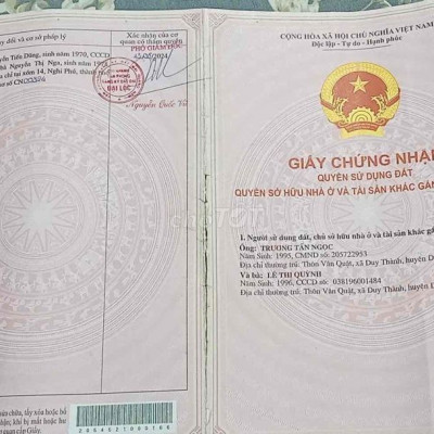 đất đại đường quảng nam chính chủ