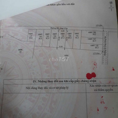 Cc cần bán nhanh 88m2 đất ở, kiệt ô tô tại khu chợ đêm điện nam trung