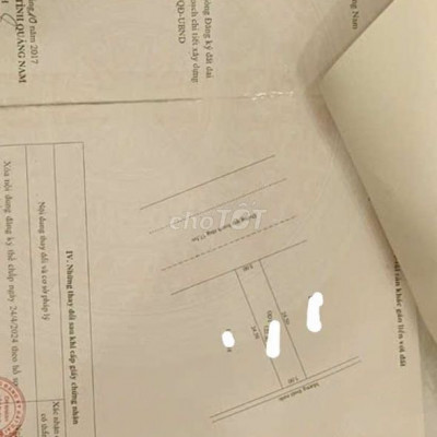 Bán gấp đất đô thị số4 ,ngang 5 sâu 22,5 sạch đẹp k dính hố trụ