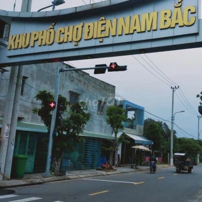 Khu phố chợ Điện Nam Bắc lô đất vip 2 mặt tiền sát chợ