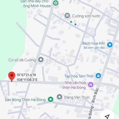 chủ cần tiền cần bán lô đất đẹp ..vuông vức ..cách đường chính 200m