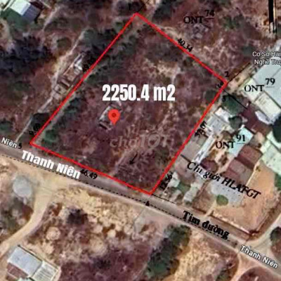 2250m² ĐẤT BIỂN ĐÀ NẴNG – MẶT TIỀN ĐƯỜNG THANH NIÊN – KỀ VINPEARL NAM