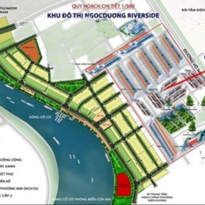 Bán đất liền kề 4-5 dự  án Ngọc Dương Riverside mở rộng
