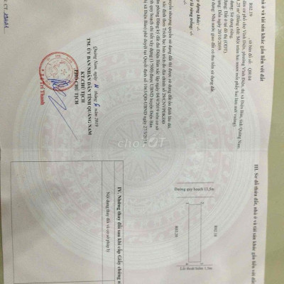 Chính chủ bán cặp đất khu phố chợ Vĩnh Điện,Thị xã Điện Bàn