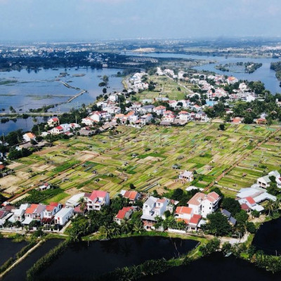 Bán Đất đẹp ngay giữa làng rau Trà Quế hội an 200m2 ngang 8m