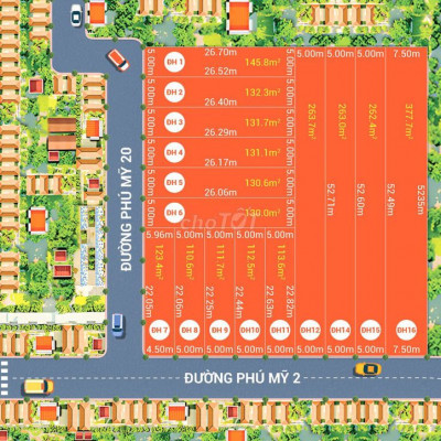 Ra Mắt 27 Lô Đất nền Đại Hiệp - Đường chính 7m - Sẵn sổ