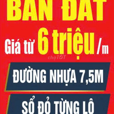 💥 CHỈ TỪ 800tr SỞ HỮU LÔ ĐẤT Đ7,5M GẦN QUỐC LỘ1A - THĂNG BÌNH